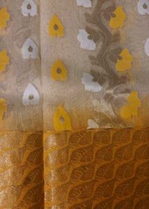 Gorgeous Yellow festive Saree