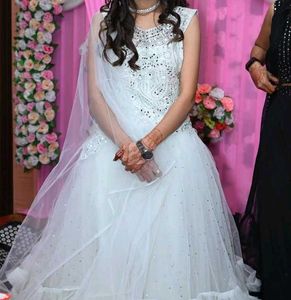 Beautiful Party Wear Flared Gown
