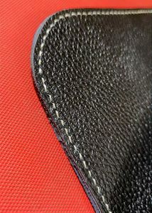 Black Textured Leather Kindle Case