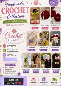 Handmade Crochet Accessories Collection