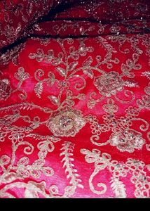 Red Embroidered Lehenga Choli