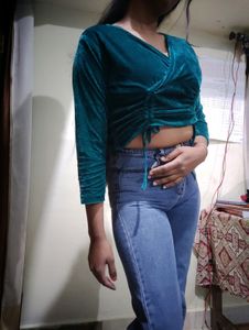 Gorgious SeaGreen Colour Top