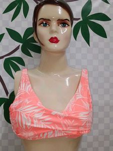 (400)Floral Bikini Top