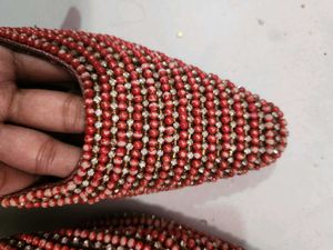 Embellished Red Heels