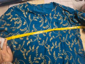 Elegant Teal Kurta Set with Dupatta