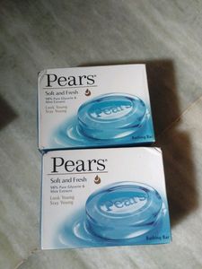 New Packed Pears Glycerine Soap With Mint Extract.