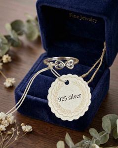Infinity Heart 925 Silver Ring