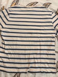 h&amp;m women stripted tshirt