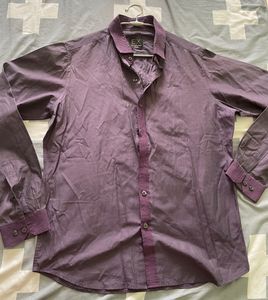 Boys Purple Formal Shirt