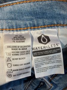 Light Wash Denim Jeans