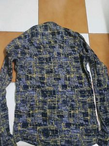 Men's Casual Printed Full Sleeve Shirt
