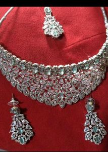 Elegant Silver-Tone Necklace Set
