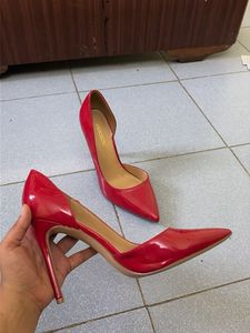 Chic Red Patent Heels