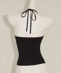 Sparkly embellished Halter Neck Top