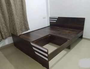 New Wooden Queen size Bed without storage