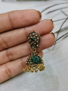 Green Jhumka☘️