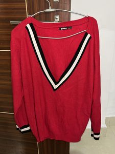 Red Funky Sweater