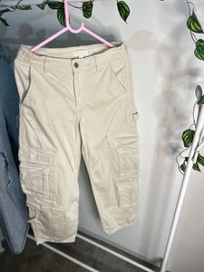 BeigeH&amp;m  Cargo Pants