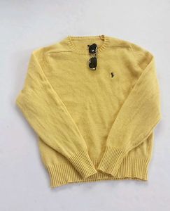 Cozy Yellow Ralph Lauren Sweater