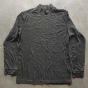 Classic Mock Neck Long Sleeve Top