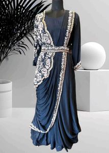 Boutique Designer Ready To Wear Saree Gown