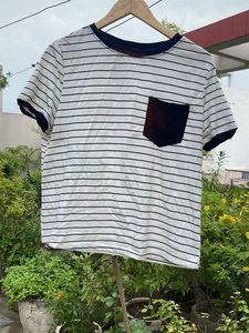 Striped Pocket T-Shirt