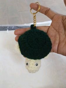 Handmade Crochet Turtle Keychain