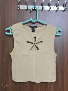 Ribbed Tank Crop Top