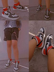 Nike Air Jordan I Unisex High Ankle Shoes Size-5 ❤