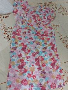Floral Print Kurta with Pants