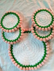 Crochet Coasters set ✨