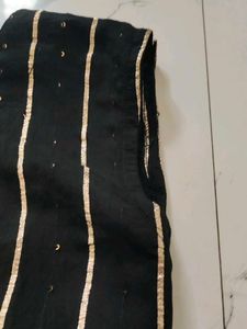 Elegant Black Striped kurta