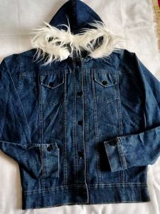 🤍Hooded Denim Jacket 🧥