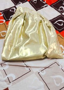 Shiny Golden afghani salwar