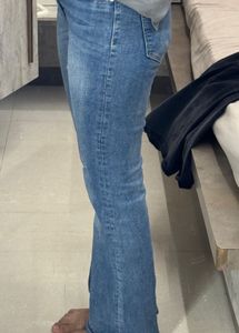 H&amp;M Blue Flare Jeans