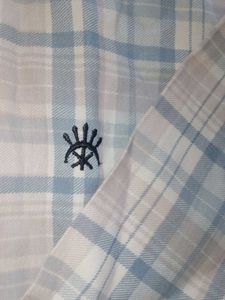 Plaid Button-Down Shirt