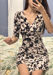 Floral Print Mini Dress