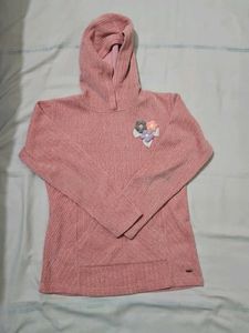 knitted hoodie