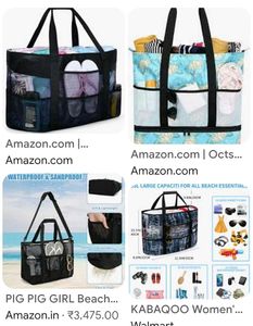 XL Mesh Beach Bag - Tie Dye