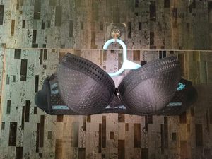 Black Lace Trim Bra