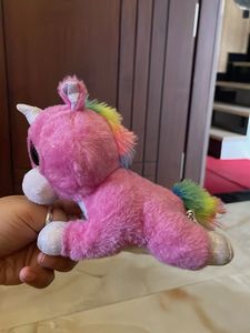 Cute Pink Unicorn Plush Toy