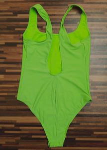 Neon Green Bodysuit/Swimsuit – Primark (Size M)