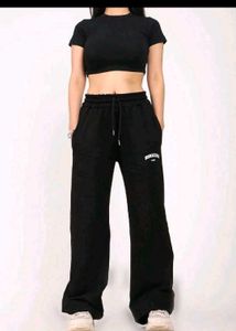 Black Casual Sweatpants