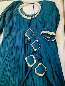 Elegant Blue Ethnic Gown