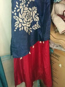 indo-western women gown