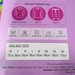 Amul Women Cotton Thermal Set