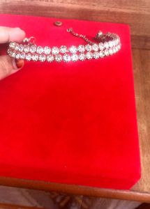 Sparkling Rhinestone Choker Necklace
