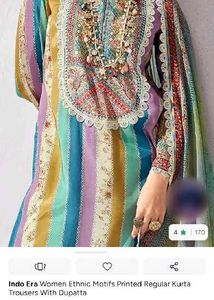 Indo Era Kurta Set With Duppata