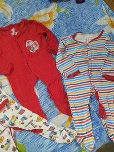 Baby Footed Pajamas Bundle - Size 3-6 Months