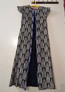 Ethnic kurta with overcoat 🖤